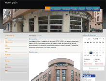 Tablet Screenshot of hotelgijon.com